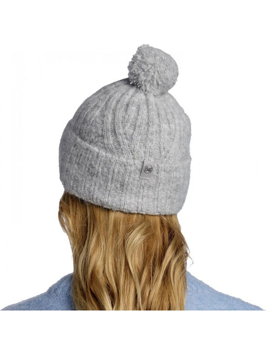 Beanie Unisex Beanie Knitted in Gray color