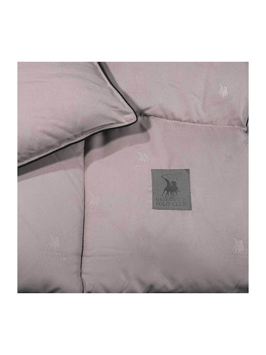 Greenwich Polo Club Duvet Single with Hollowfiber Filling 160x240cm 3421 Spaghetti 550Gsm