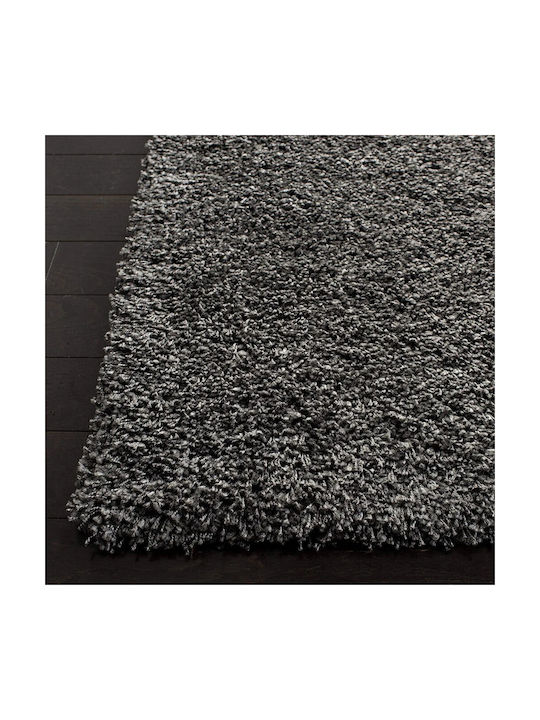 Saray Home California Mix Rug Rectangular Shaggy Gray