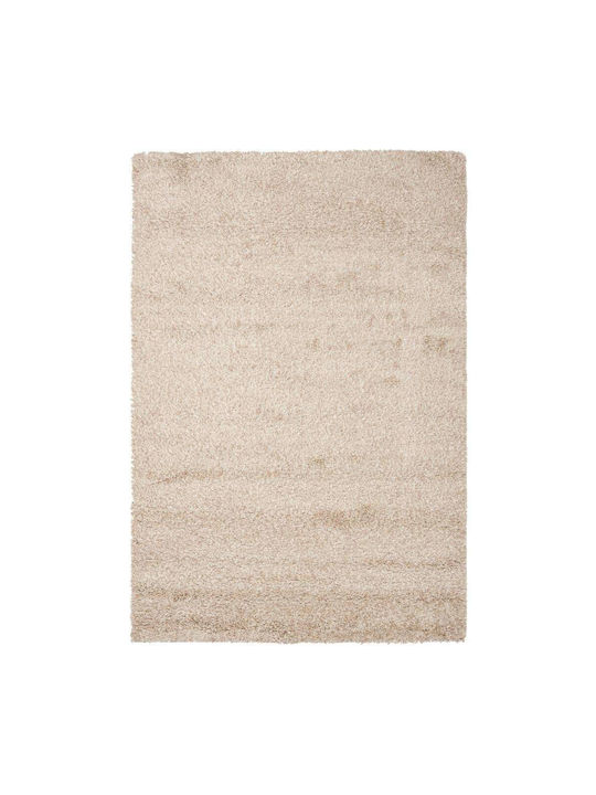 Saray Home Χαλί Ορθογώνιο Shaggy Μπεζ 200x290cm