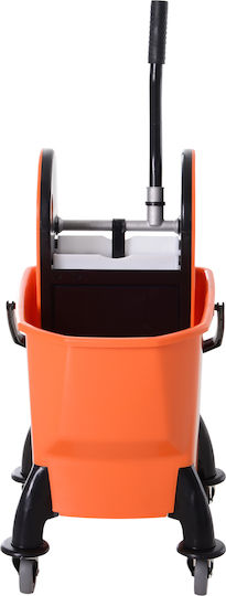 HomCom Janitor & Housekeeping Cart 26lt