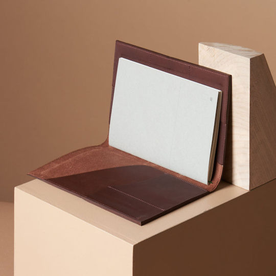 Paper Republic Clipboard Conference for Paper A5 Brown 1pcs