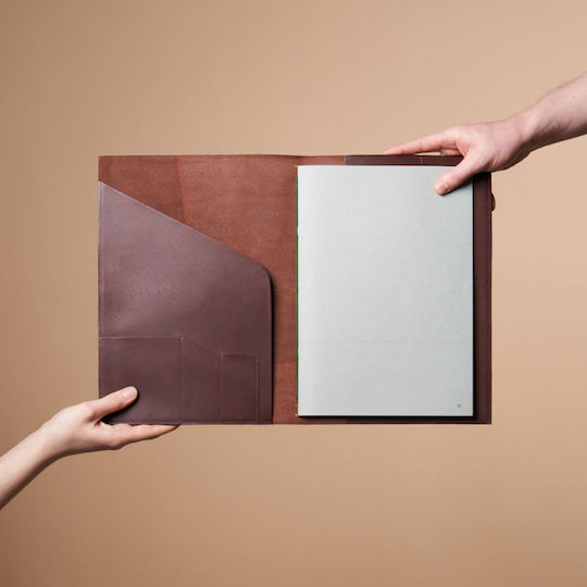 Paper Republic Clipboard Conference for Paper A5 Brown 1pcs