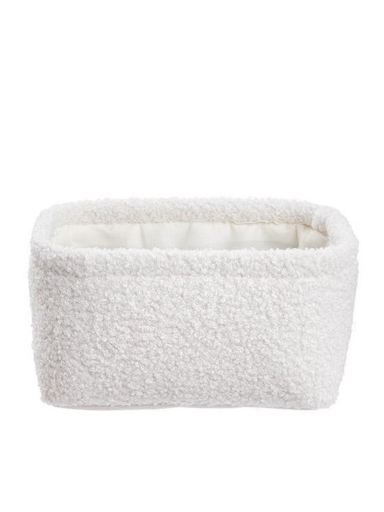 Butlers Stoff Aufbewahrungsbox Weiß 20x14cm 1Stück