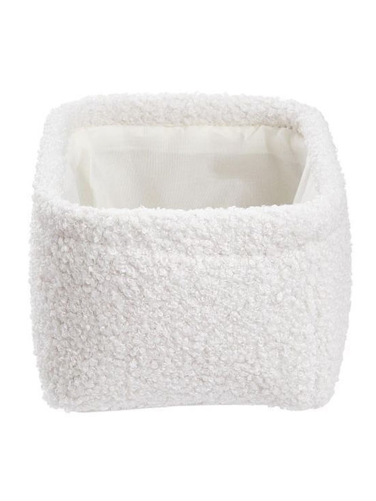 Butlers Stoff Aufbewahrungsbox Weiß 20x14cm 1Stück