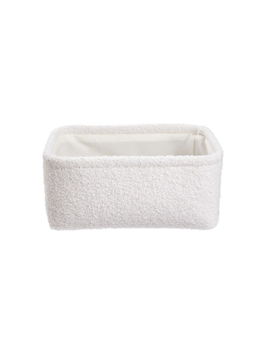 Butlers Тъкан Кутия за съхранение Бял 27x20см 1бр