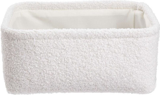 Butlers Stoff Aufbewahrungsbox Weiß 27x20cm 1Stück