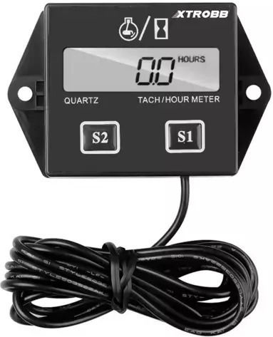 Xtrobb Contor de ore de funcționare pentru panou electric Digital Monofazat 19926