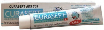 Curasept ADS 705 Паста За Зъби с Хлорхексидин за Зъбна Плака и Пародонтит 75ml