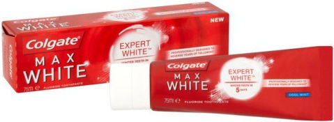 Colgate Max White Expert White Oroginal Οδοντόκρεμα για Λεύκανση 75ml