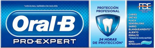Oral-B Pro Expert Professional Protection 24h Toothpaste for Sensitive Teeth 75ml