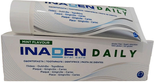 Inaden Daily Οδοντόκρεμα με Χλωρεξιδίνη για Ουλίτιδα , Πλάκα , Τερηδόνα & Περιοδοντίτιδα 75ml