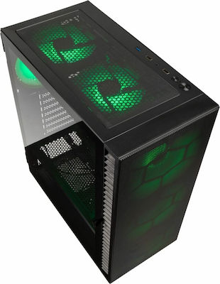 Kolink Observatory HF Mesh ARGB Gaming Midi Tower Κουτί Υπολογιστή με Πλαϊνό Παράθυρο Μαύρο
