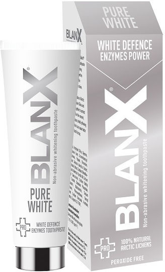 Blanx Pure White Defence Enzymes Οδοντόκρεμα για Λεύκανση 25ml