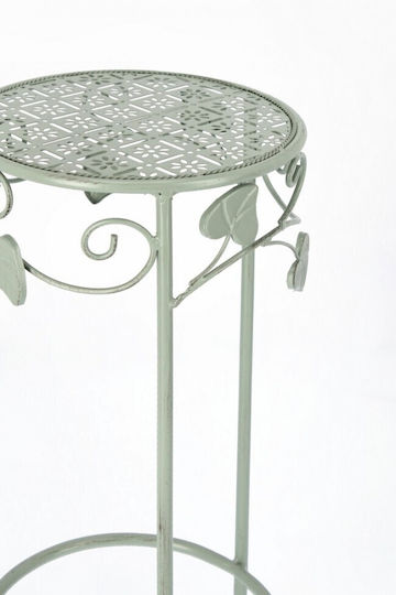 Bizzotto Metal Plant Towers Green 30x30x70cm 3 Pieces