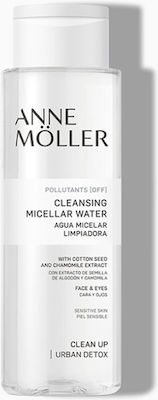 Anne Moller Micellar Water Ντεμακιγιάζ Clean Up 400ml