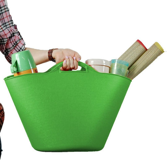 ArtPlast Coș de Depozitare Plastic Verde 15lt 1buc