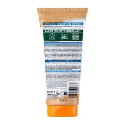 Garnier Ambre Solaire Sensitive Advanced Crema protectie solara Cremă pentru Corp SPF50 175ml