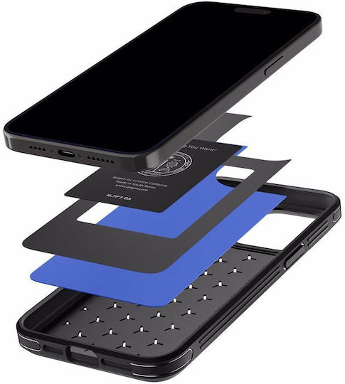 Spigen Cryo Armor Back Cover Plastic Albastru (iPhone 15 Pro Max)