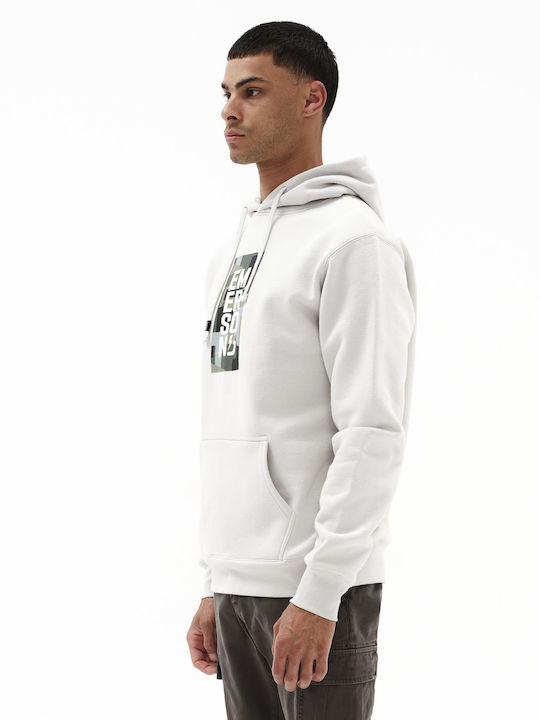 Emerson Herren Sweatshirt mit Kapuze Ice