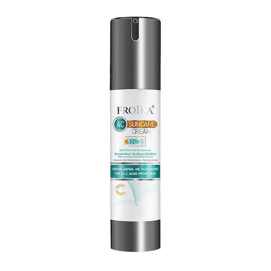 Froika AC Cream Wasserdichte Sonnencreme Für Gesicht SPF50 50ml