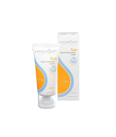 Target Pharma Hydrovit Sun Cream Cremă Antisolară Pentru Față SPF50 50ml