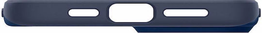 Spigen Thin Fit Back Cover Plastic / Silicone 0.6mm Navy Blue (iPhone 15)