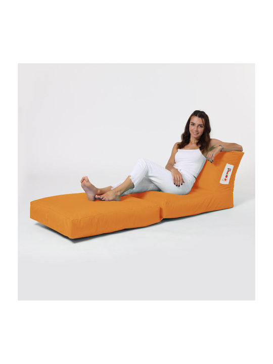 Πουφ Ξαπλώστρα Αδιάβροχη Siesta Πορτοκαλί 55x40x180cm