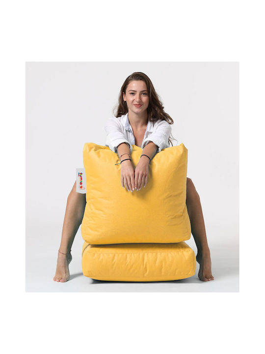 Πουφ Bett Siesta Yellow 55x40x180cm