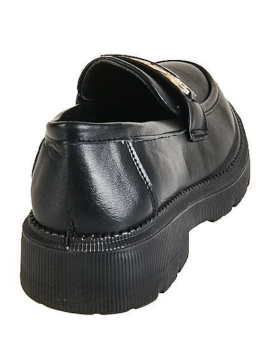 Women's Moccasins in Gold Color