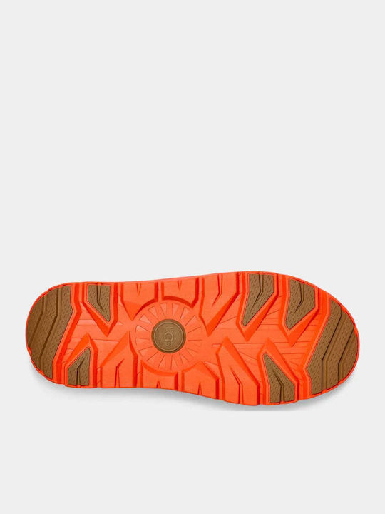Orange Chelsea Boots Waterproof