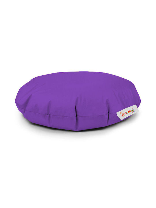 Πουφ Nackenrolle Iyzi Purple 100x100x20cm