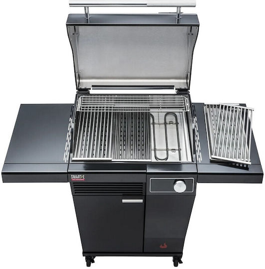 Char-Broil Smart-E С крака Електрическа скара Гладка плоча 2400W с капак и регулируем термостат