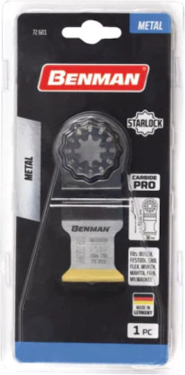 Benman Pro Λάμα Πολυεργαλείων για Μέταλλο - 45x32mm 72601