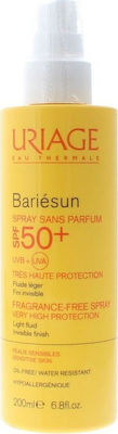 Uriage Bariesun Wasserfest Sonnenschutz Lotion SPF50 in Spray 200ml