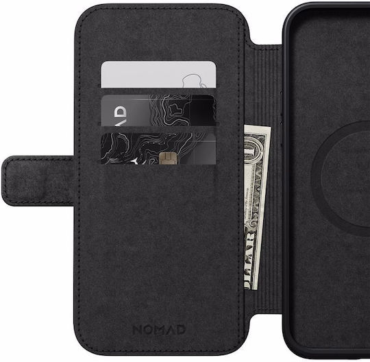 Nomad Modern Back Cover Piele Maro (iPhone 15 Plus / 16 Plus)