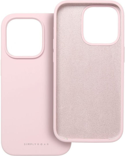 Roar Cloud-skin Back Cover Silicone Pink (iPhone 15 Pro)