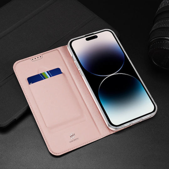 Dux Ducis Skin Pro Book Synthetic Leather Black (iPhone 15 Pro)