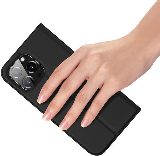Dux Ducis Skin Pro Book Synthetic Leather Black (iPhone 15 Pro)