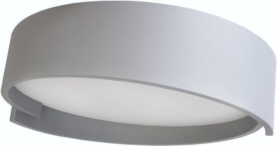 Lightex Таванно осветление 40бр Сив с Вграден LED