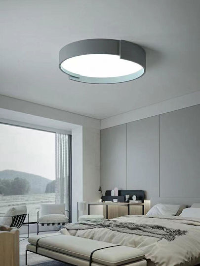 Lightex Таванно осветление 40бр Сив с Вграден LED