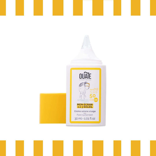 Ouate SPF50 Αδιάβροχο Παιδικό Αντηλιακό Γαλάκτωμα για Πρόσωπο 30ml