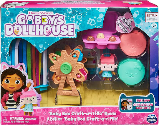Spin Master Gabby's Dollhouse Camera De Meșterit Baby Box Pentru 3+ Ani
