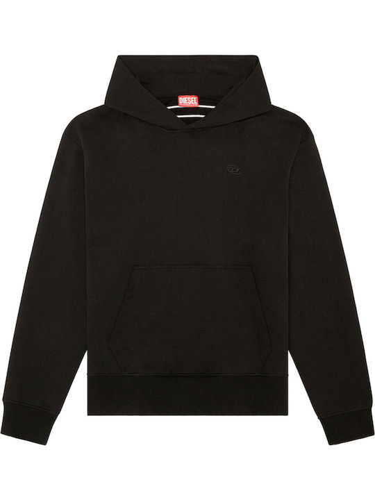Sweatshirt with Hood Black