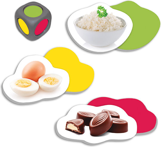 Akros The Healthy Eating Pyramid Εκπαιδευτικό Παιχνίδι Γνώσεων για 3-8 Ετών