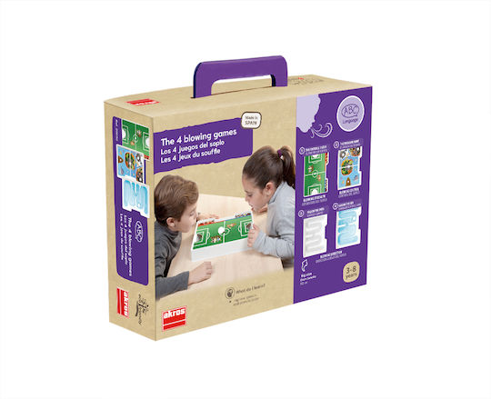 Akros Φυσήματα 4 σε 1 Educational Game Knowledge for 3-8 Years Old