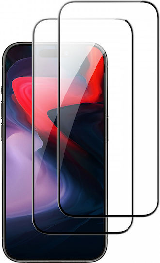 ESR Shield Tempered Glass 2τμχ Μαύρο (iPhone 15 Pro)