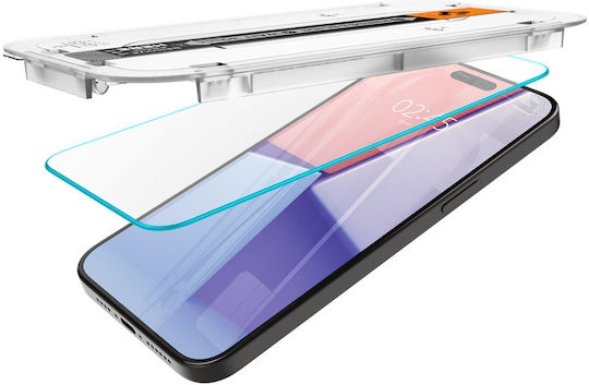 Spigen Glas.tR EZ Fit Tempered Glass (iPhone 15 Pro Max)