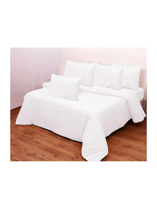 Viopros Flannel Swaddle Blanket White 80x80cm 2 Pieces