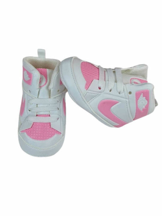 Boac Βρεφικά Sneakers Αγκαλιάς Λευκά